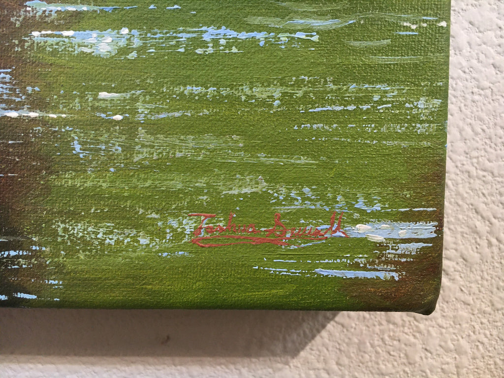 Oil Painting Joshua D. Sewell “Evening Hatch”