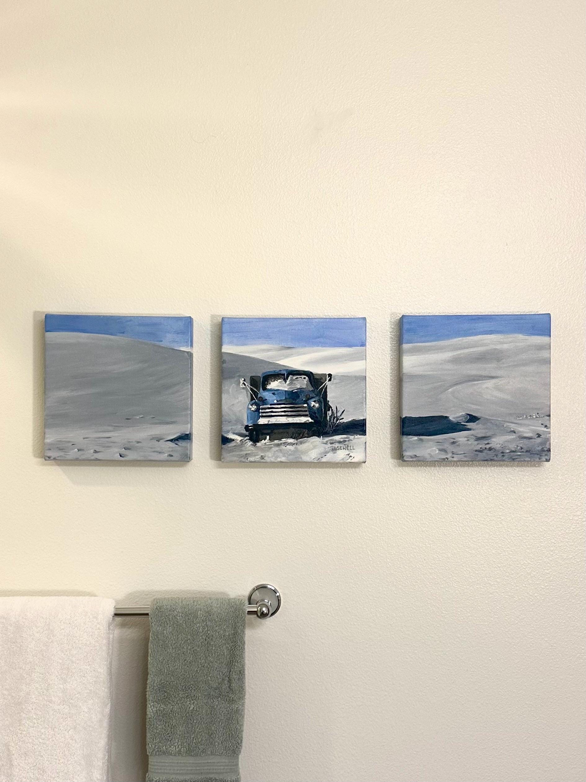 Old Blue Triptych