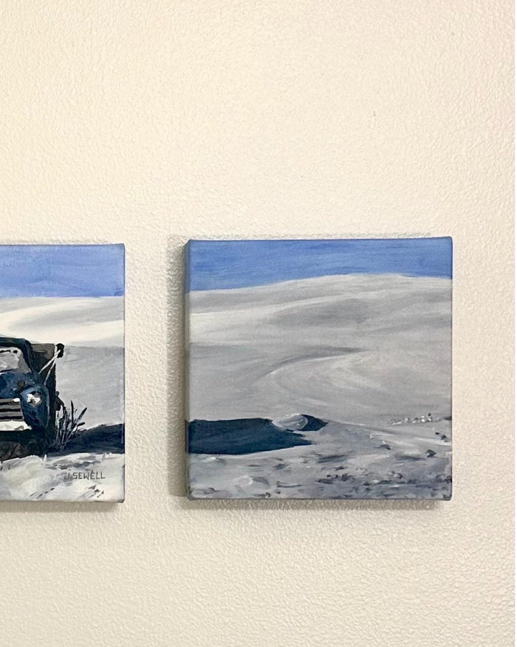 Old Blue Triptych