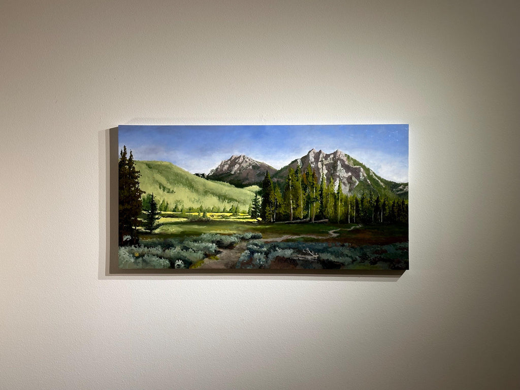 "Beacon of the Wild" 24"x48" oil on birch panel