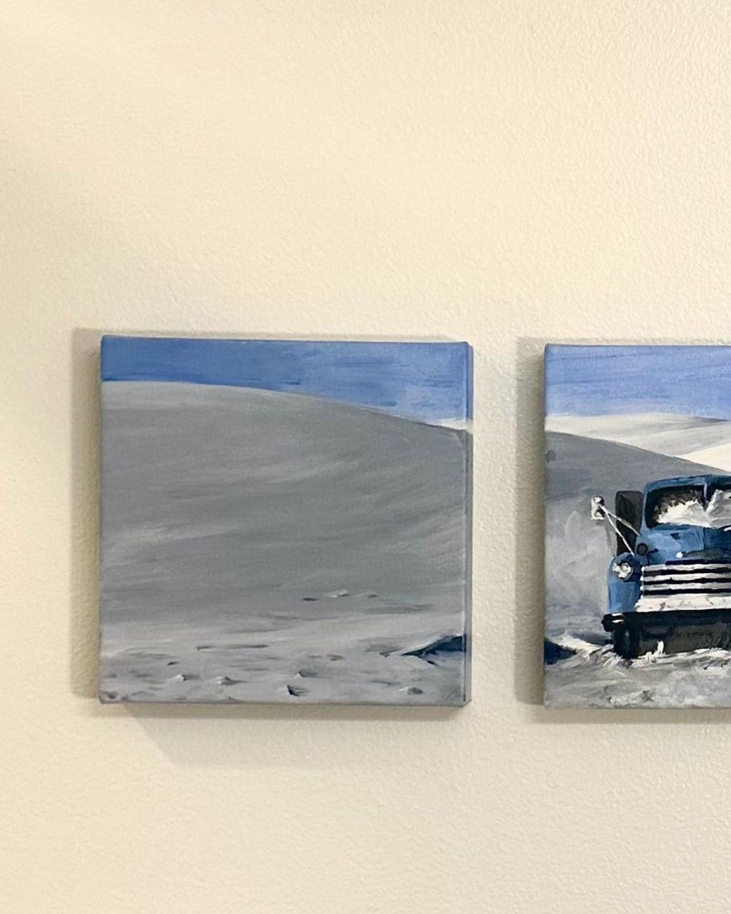 Old Blue Triptych